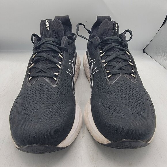 Asics Gel Nimbus 25 Mens Size 11 Running Shoes Black White Athletic Outdoors main image 9